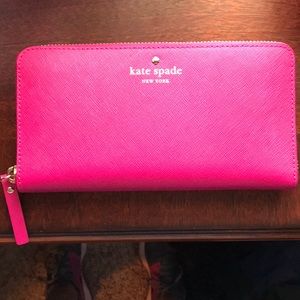 Pink Kate Spade Wallet